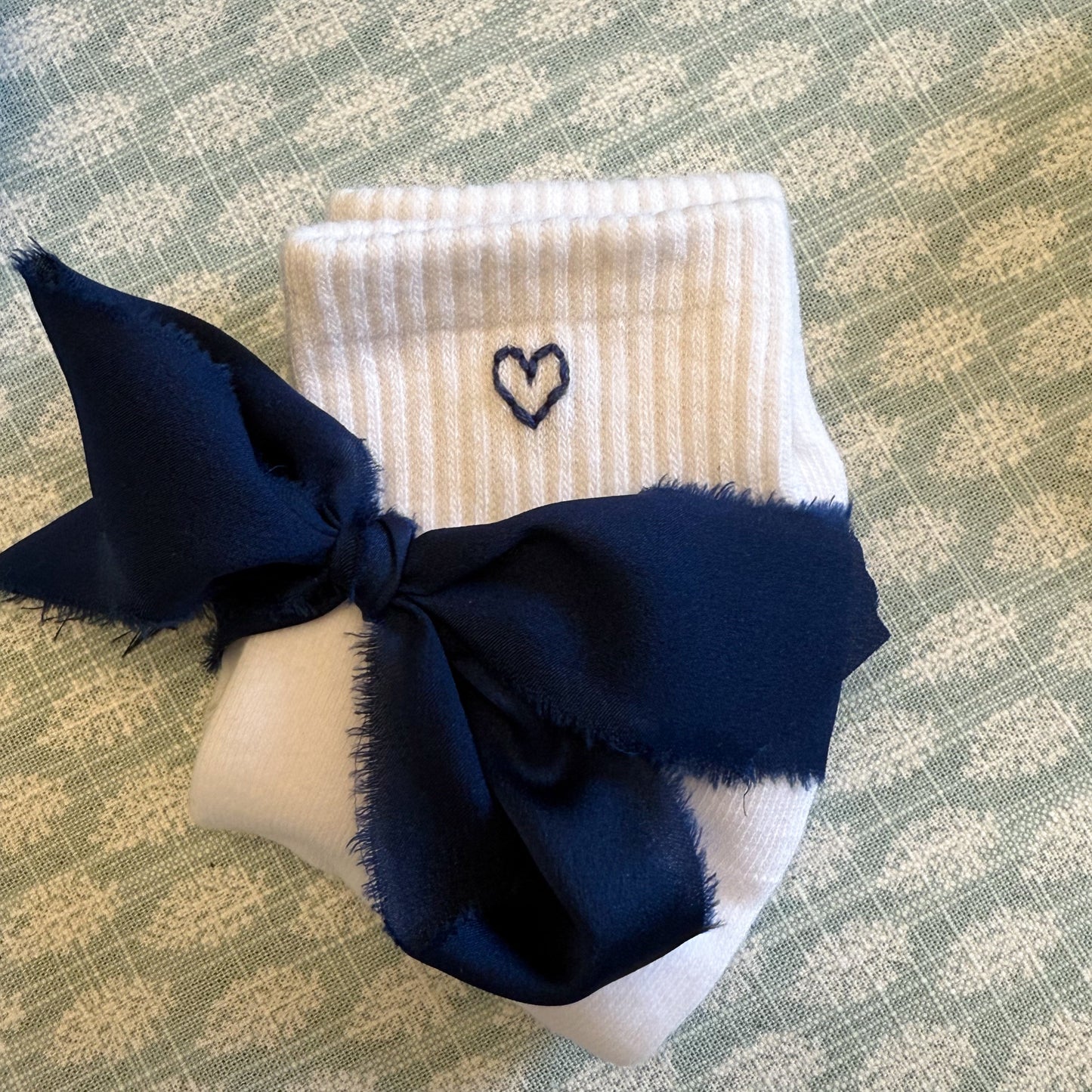 Custom Heart Ankle Socks