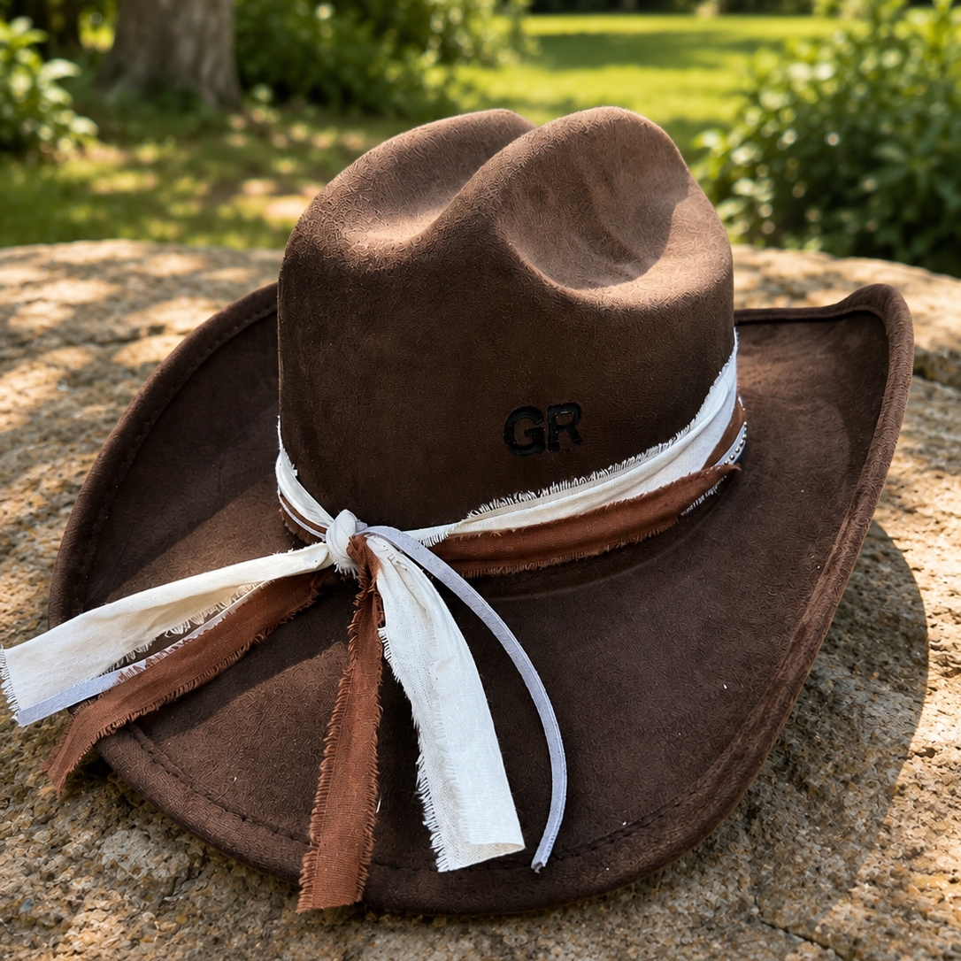 "Let's Head Out West" western hat