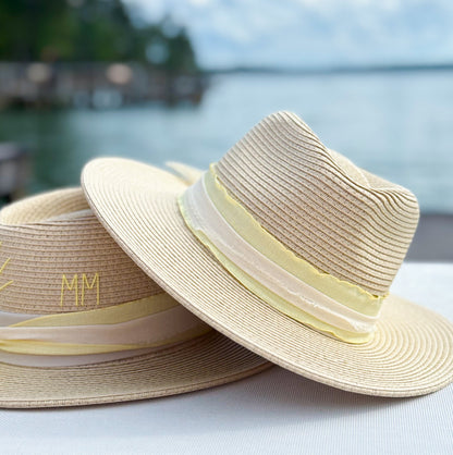 Sunshine Cream Beach Hat