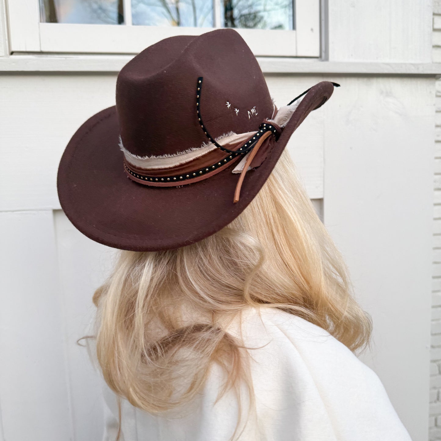 Chocolate Western Hat