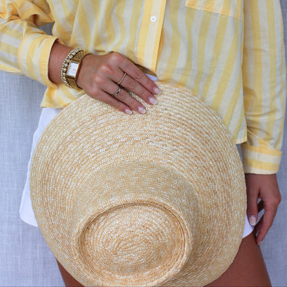Lamp Shade Straw Sun Hat