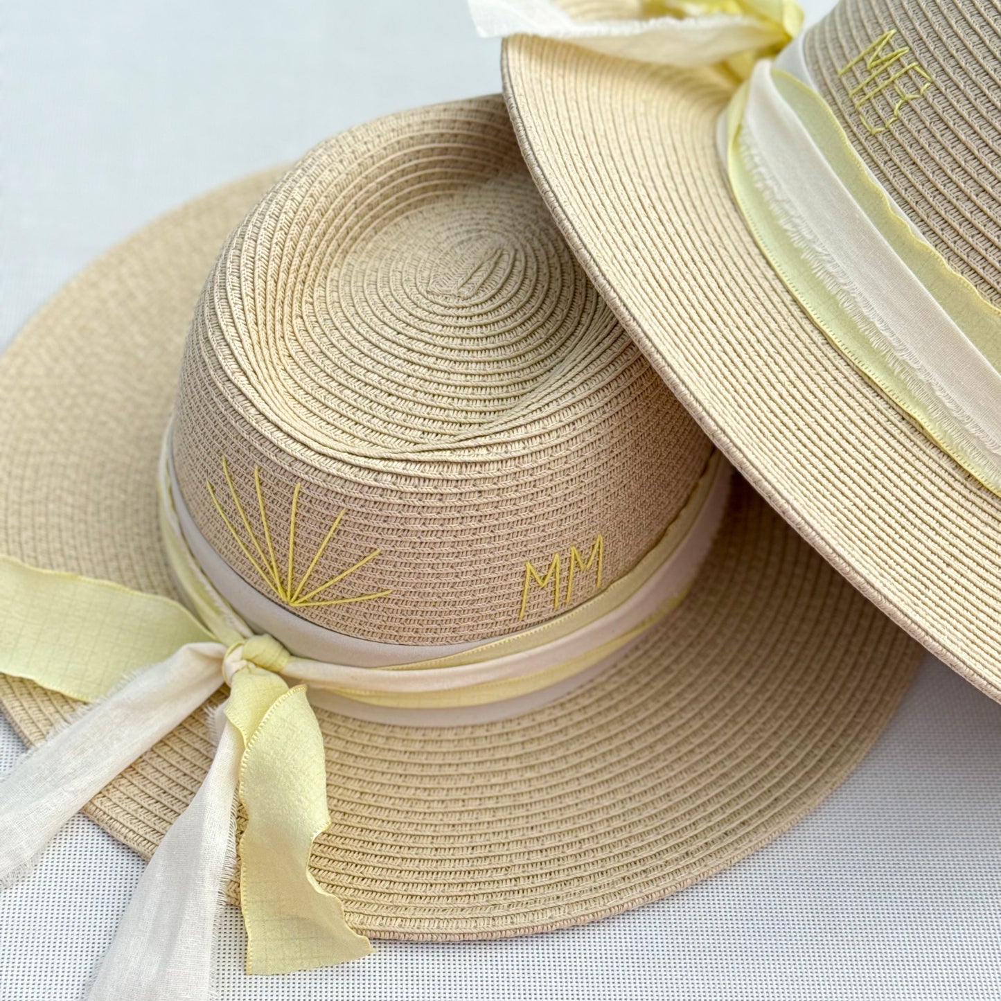 Sunshine Cream Beach Hat