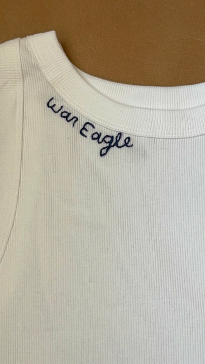 Sports Team Custom Hand Embroidered Tank Tops