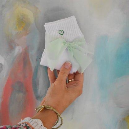 Custom Heart Ankle Socks