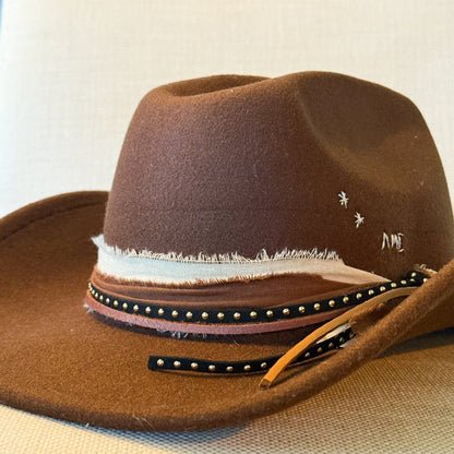 Chocolate Western Hat