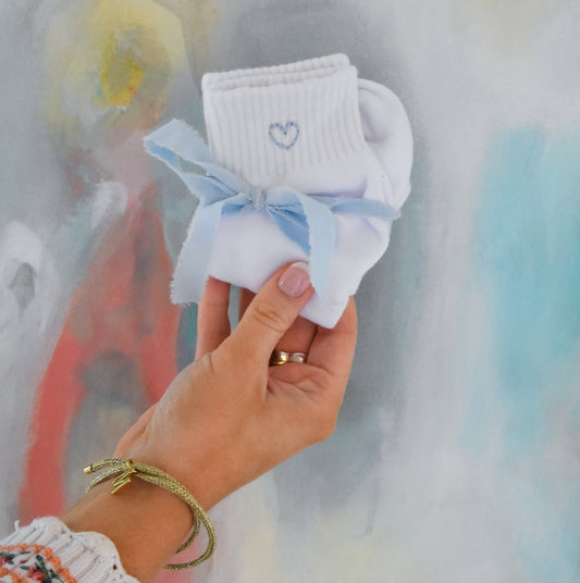 Custom Heart Ankle Socks