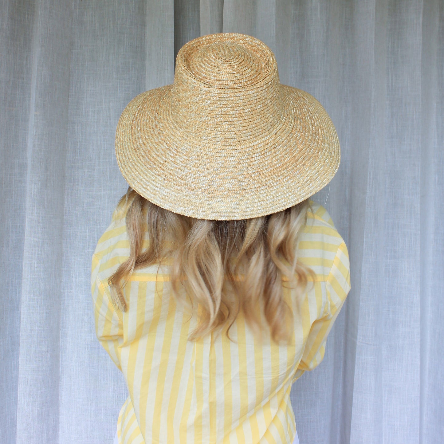 Lamp Shade Straw Sun Hat