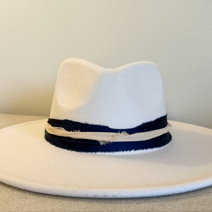 Navy Belle Western Hat