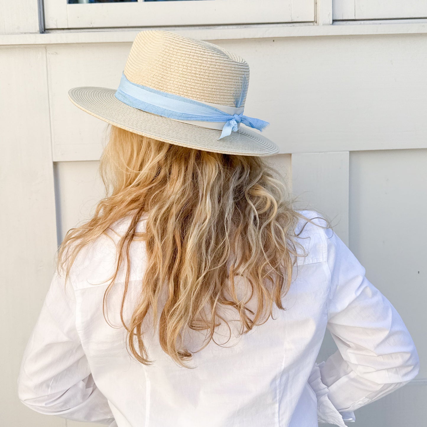 Blue Coast Cream Beach Hat