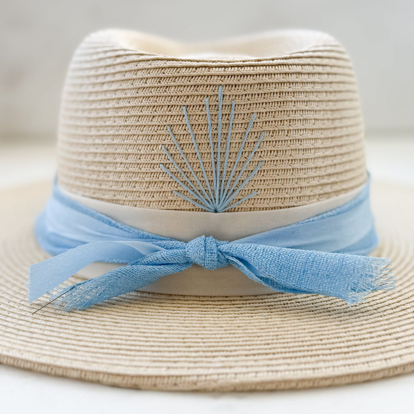 Blue Coast Cream Beach Hat