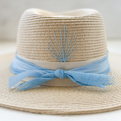 Blue Coast Cream Beach Hat