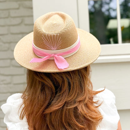 SunKissed Bloom Natural Beach Hat