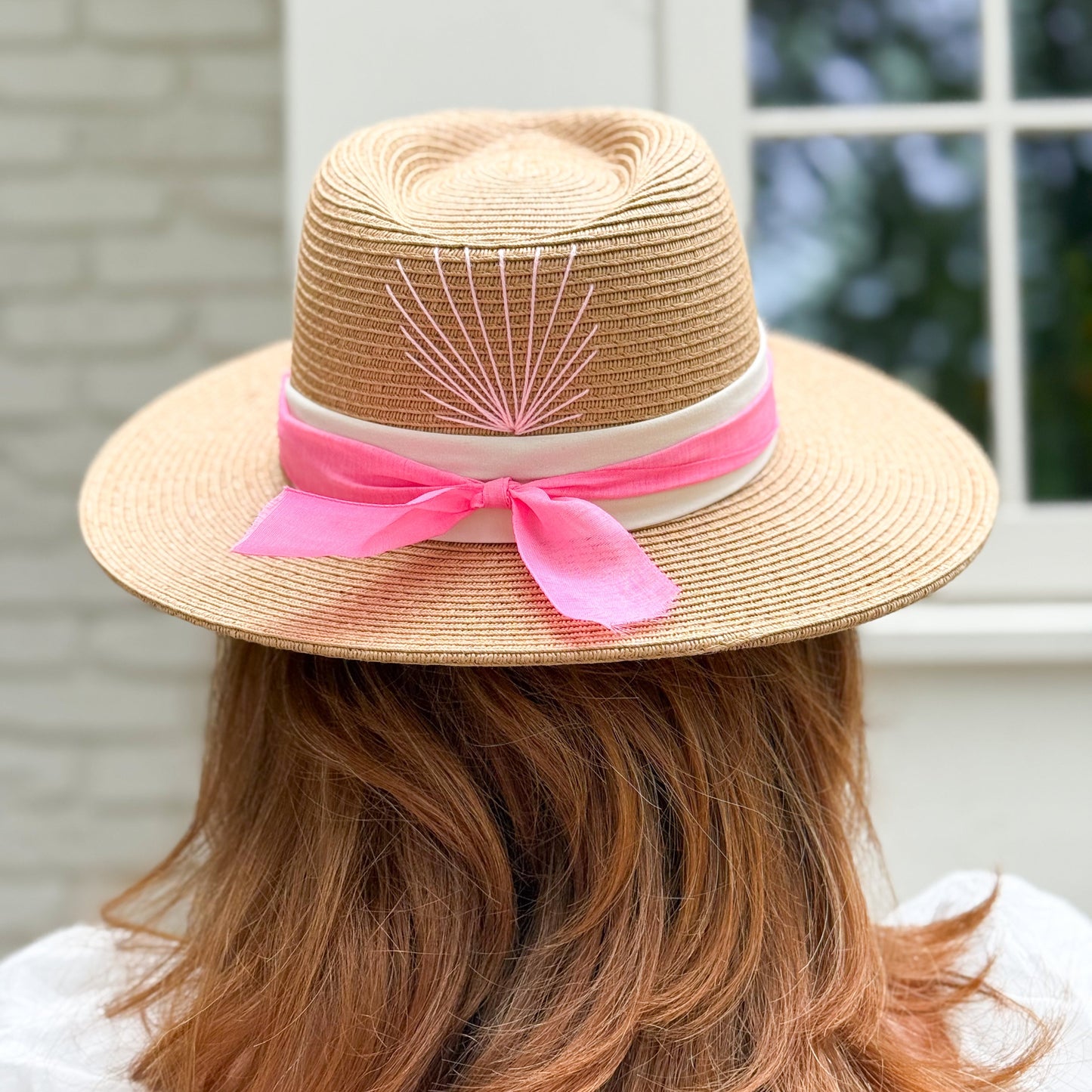 SunKissed Bloom Natural Beach Hat