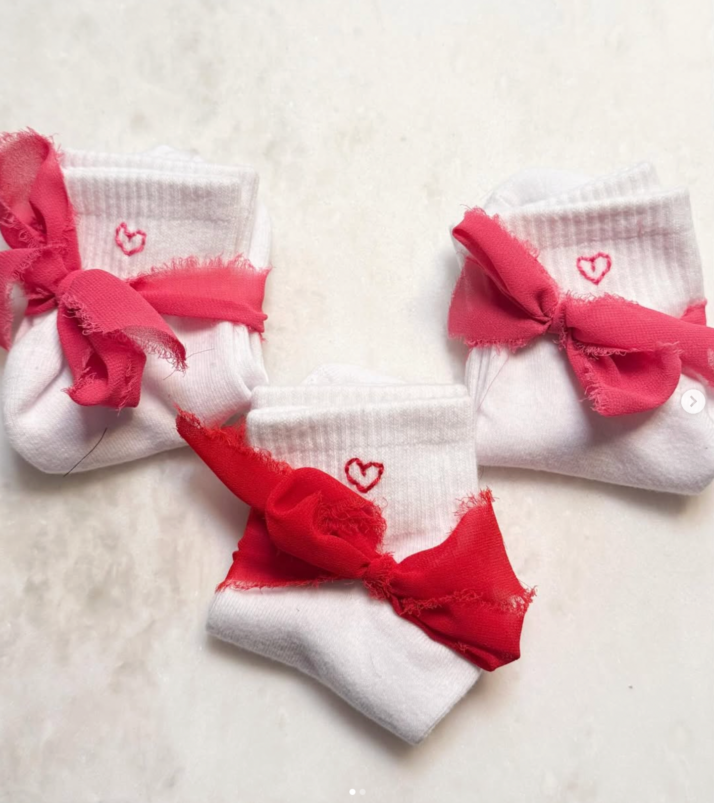 Custom Heart Ankle Socks