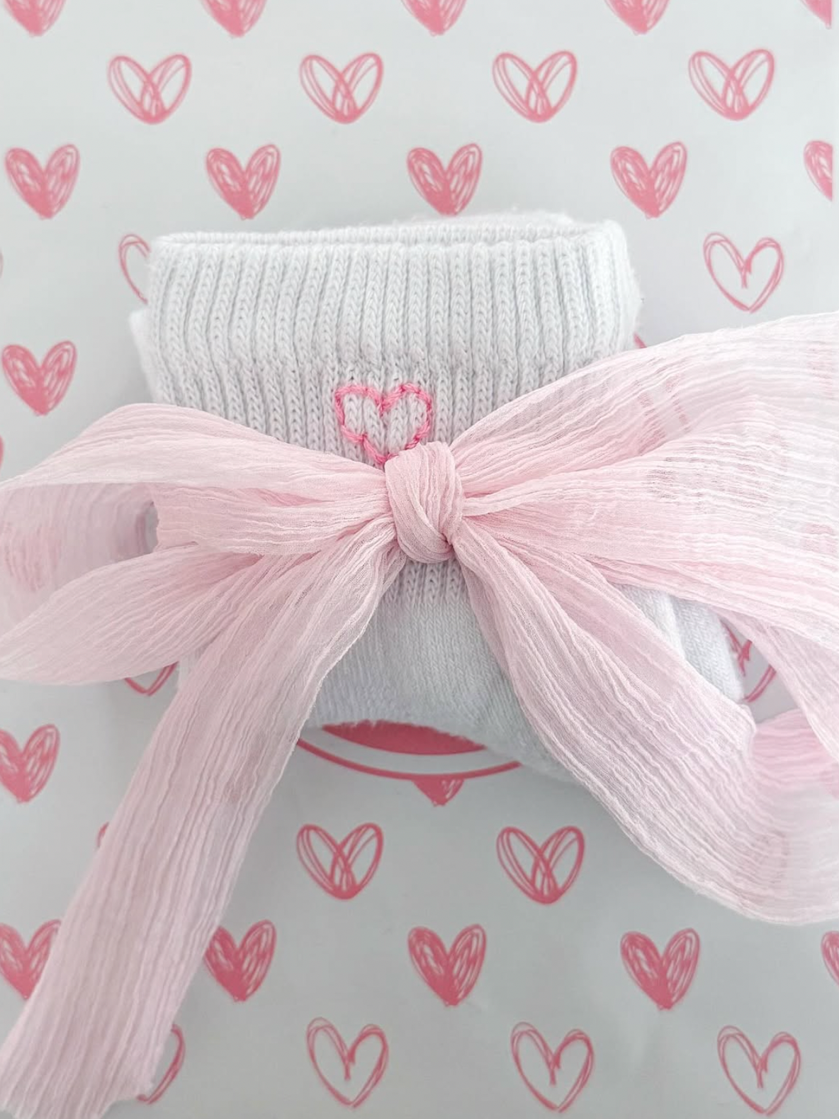 Custom Heart Ankle Socks