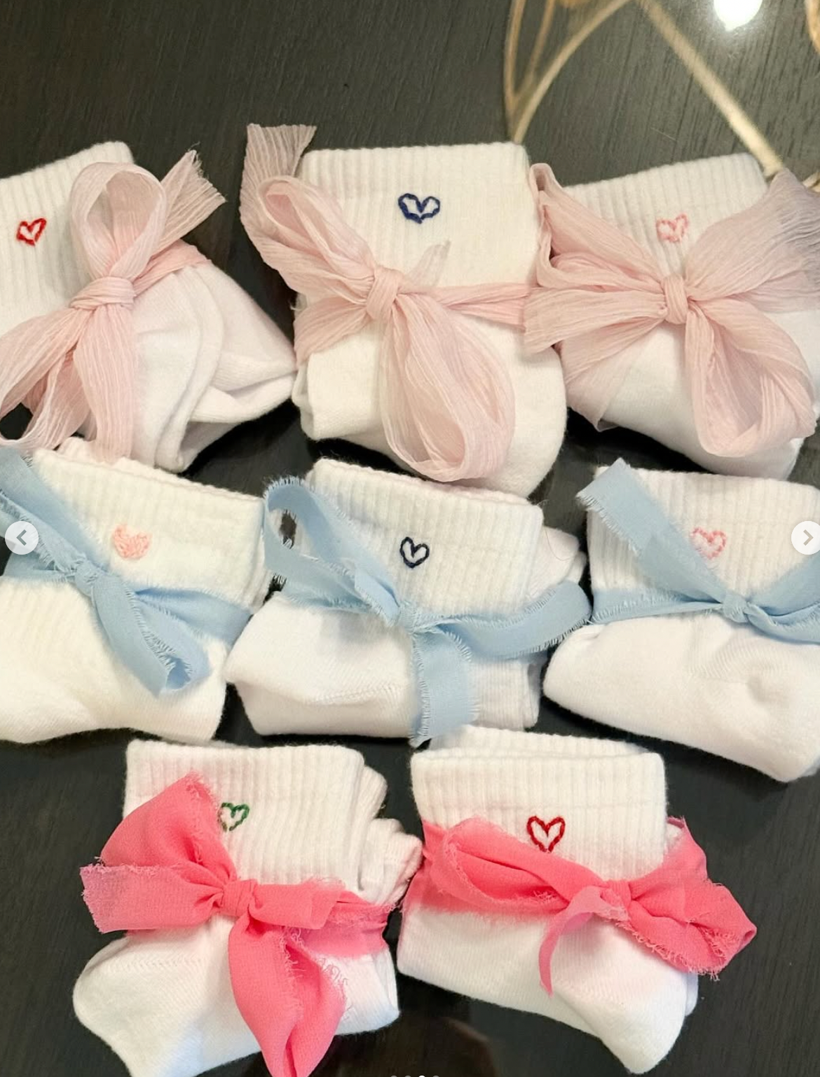 Custom Heart Ankle Socks